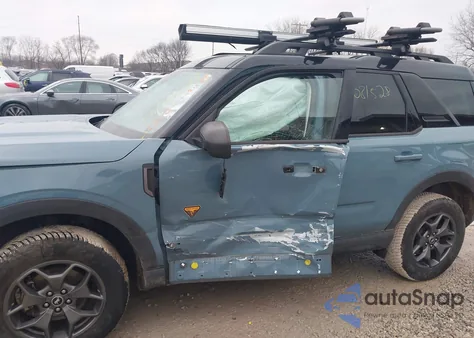 2021 Ford Bronco Sport Badlands из США, поврежденный, VIN 3FMCR9D9XMRA04672